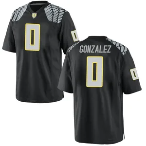 Christian Gonzalez Nike Oregon Ducks Men's Game Football College Jersey - Black