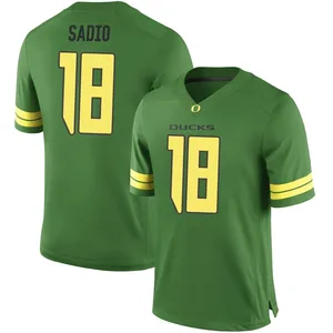 Kenyon Sadiq Nike Oregon Ducks Men's Game Football College Jersey - Green