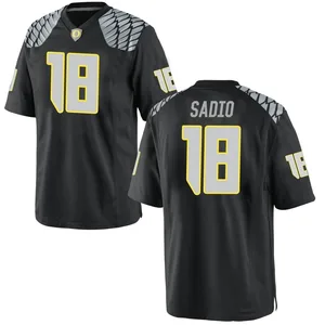 Kenyon Sadiq Nike Oregon Ducks Youth Replica Football College Jersey - Black