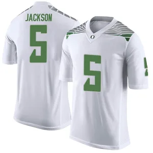 Khyree Jackson Nike Oregon Ducks Youth Limited Football College Jersey - White