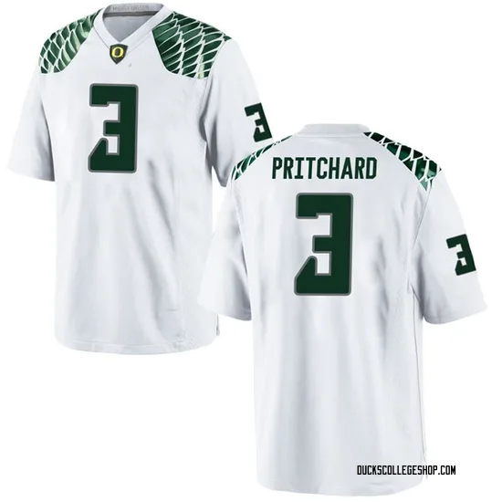 Payton Pritchard Nike Oregon Ducks Youth Replica Football College Jersey White ducks store