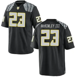 Verone McKinley III Nike Oregon Ducks Men's Replica Football College Jersey - Black